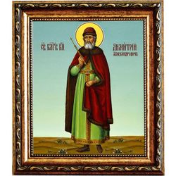 Димитрий Александрович Переяславский, Владимирский благоверный князь. Икона на холсте.