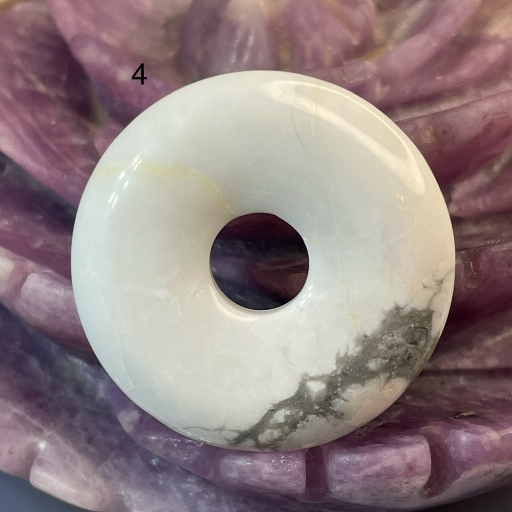 47893 Говлит Кулон диск бублик 30мм