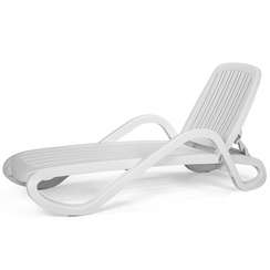 Шезлонг Eden белый