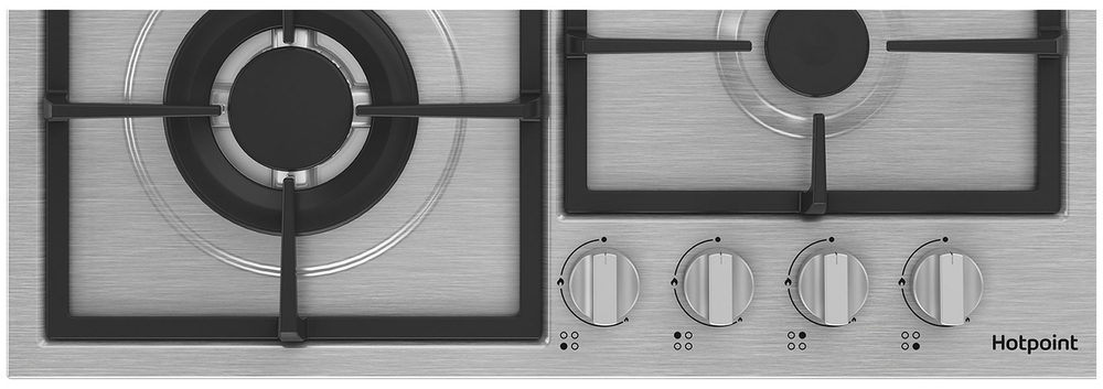 Газовая варочная панель Hotpoint HGMT 642 W IX