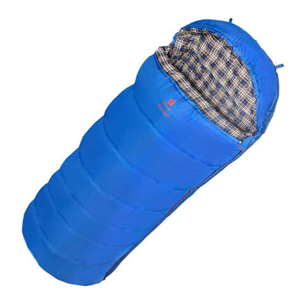 Спальный мешок одеяло BTrace Duvet 230*80 (0/-15) L серый/синий