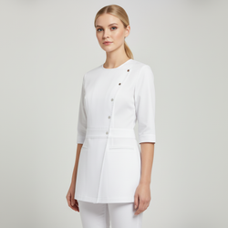 Медицинский женский жакет "Монстерра" new