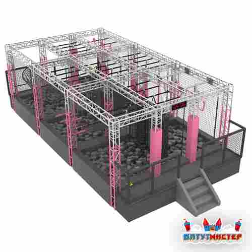 Развлекательный центр ниндзя парк «Империя силы», 11×6,6×3,5 м