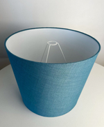 Абажур для торшера напольного, для светильника, плафон конус Синий Е27