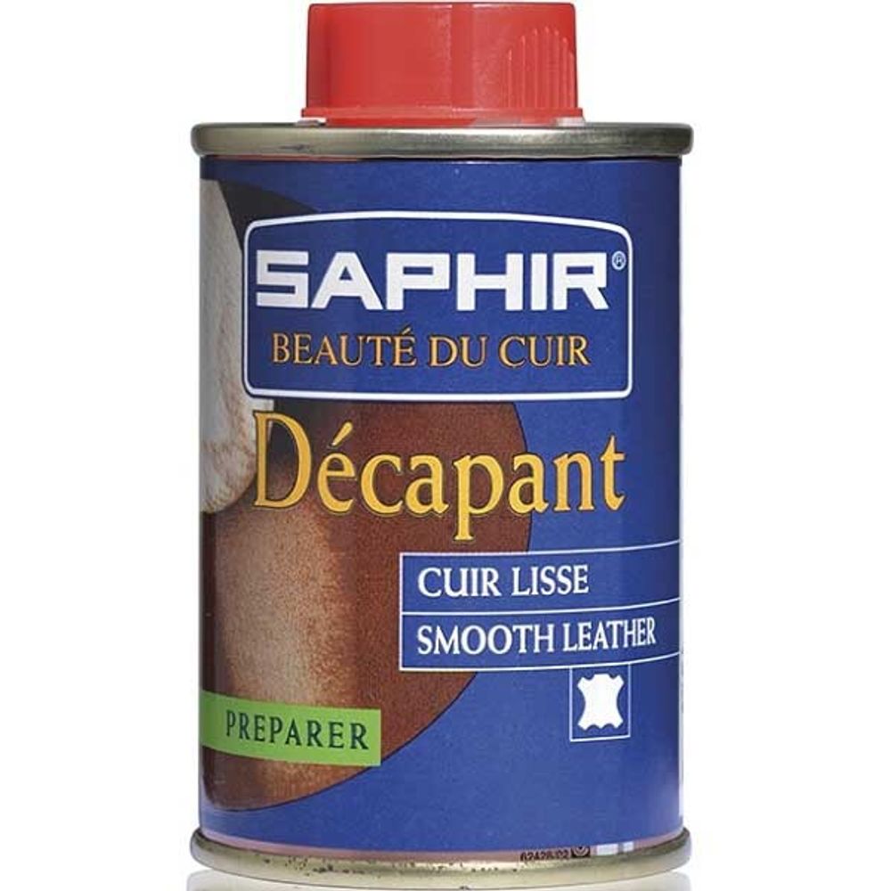 Очиститель Saphir Decapant для гладкой кожи, 100мл