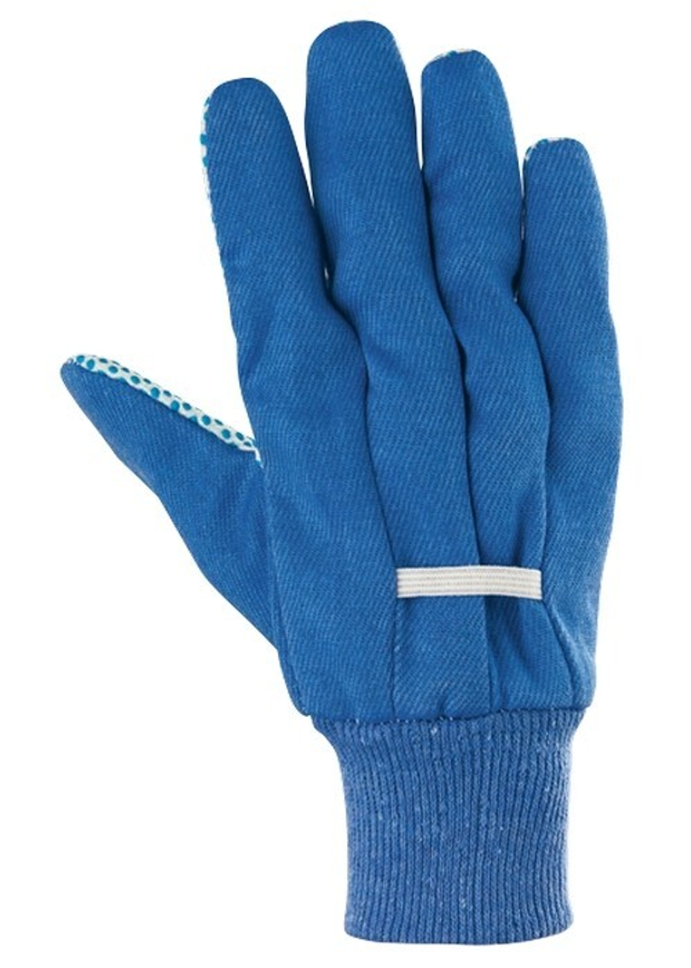 Перчатки рабочие х/б ткань с ПВХ точкой, манжет, XXL Сибртех