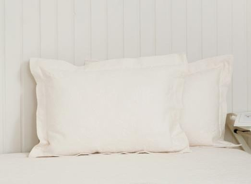 Элитная наволочка декоративная Flowers экрю от Luxberry