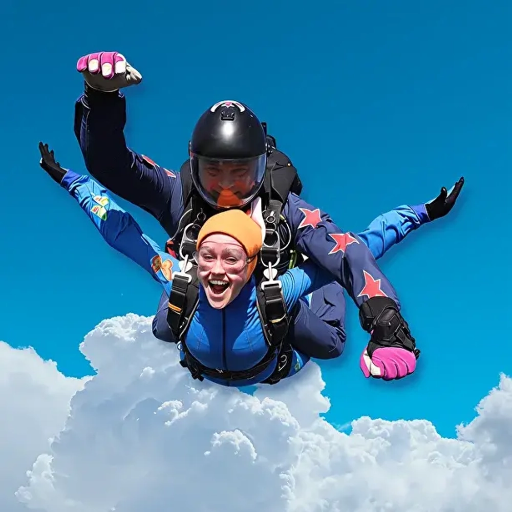 Прыжок с инструктором (тандем)