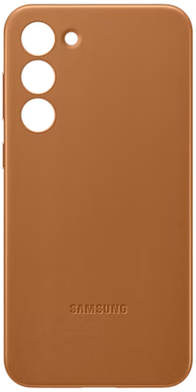 Samsung Galaxy S23+ Leather Case - Brown