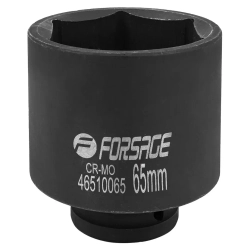 Головка ударная глубокая 65мм 6гр. 3/4'' Forsage F-46510065