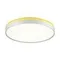 7709/EL COLOR SN 154 Светильник пластик/желтый LED 70Вт 3000-6000К D500 IP43 пульт ДУ KEZO YELLOW