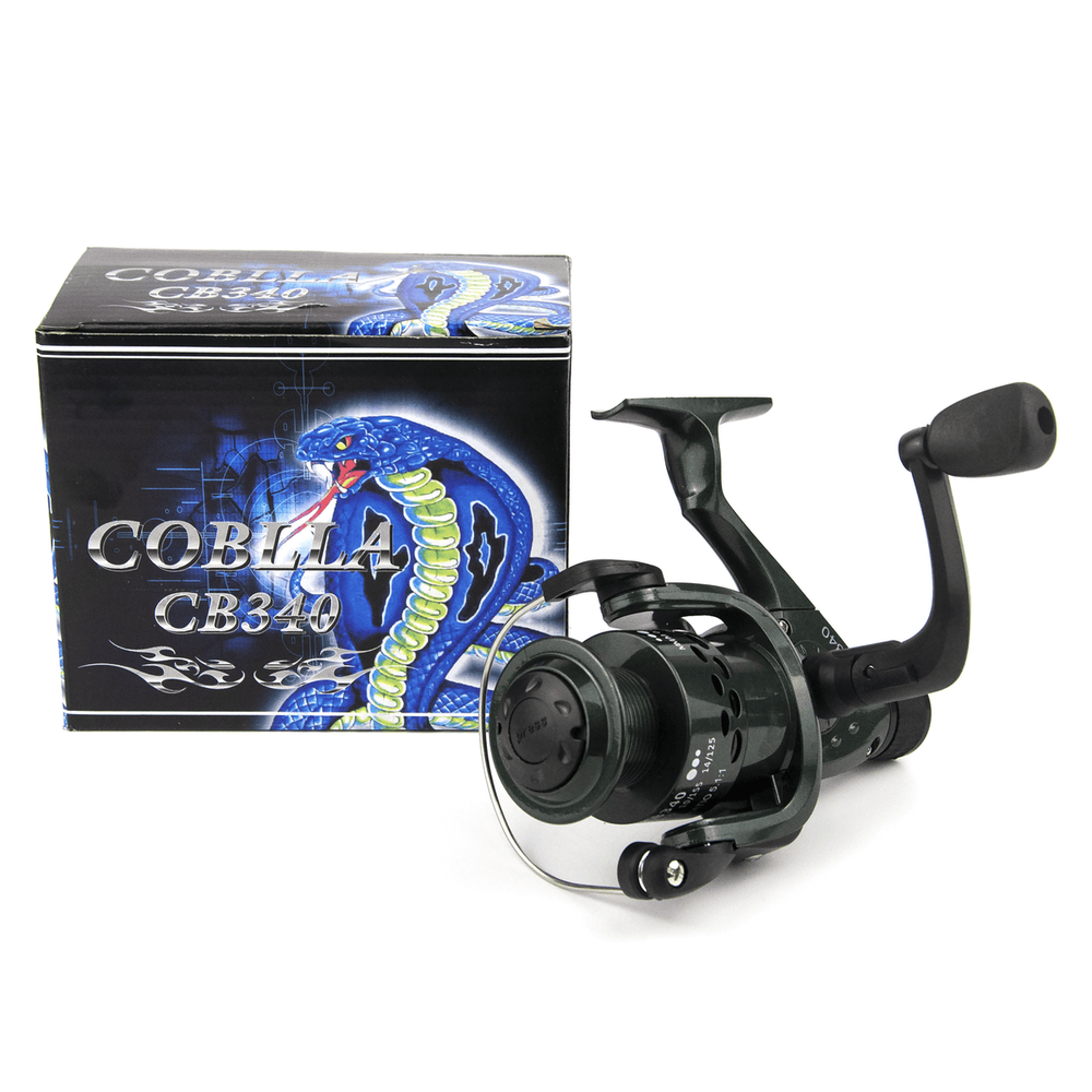 Катушка безынерционная Cobra CB340 (4000, 3BB, графит. шпуля)