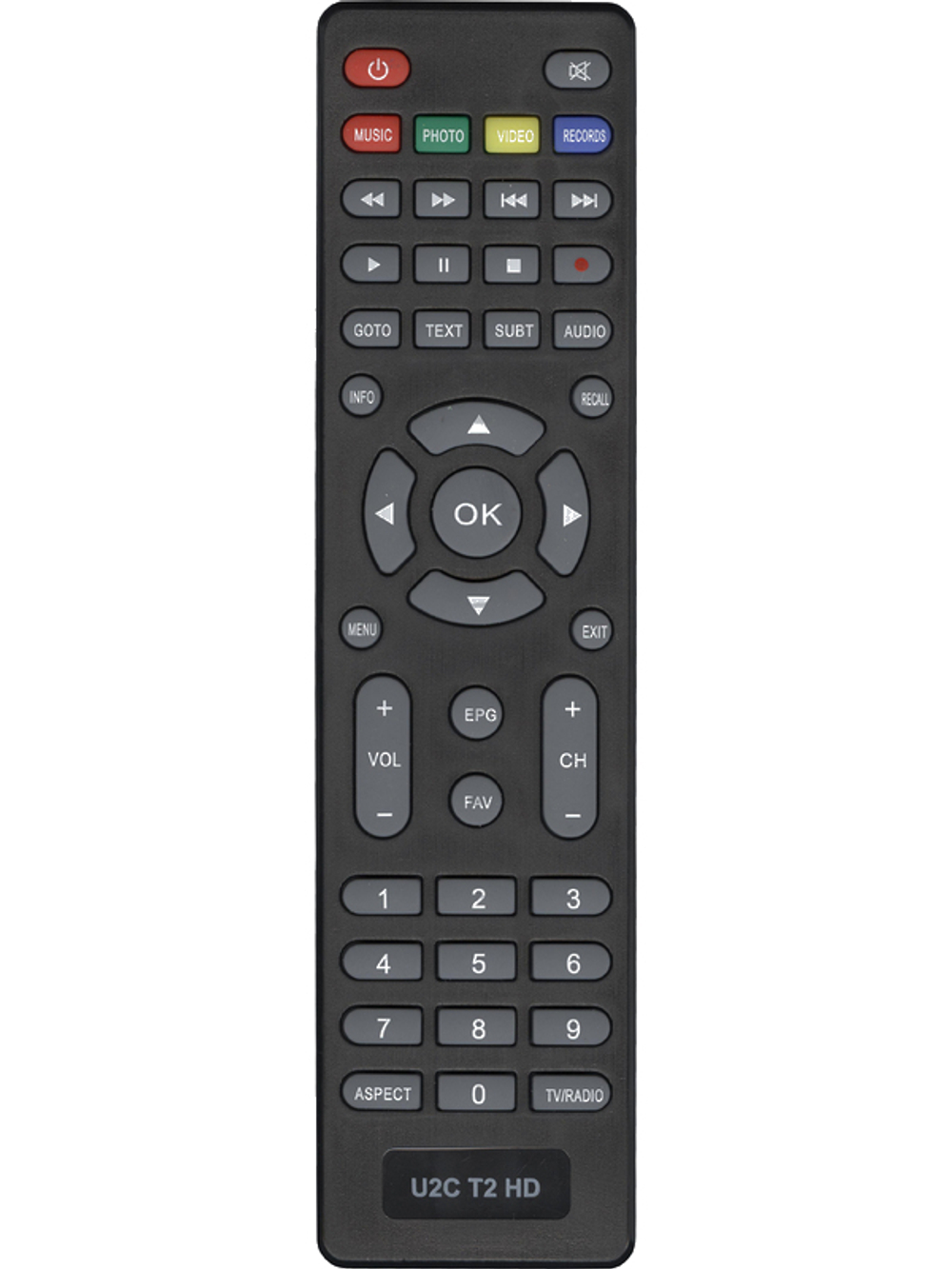 Пульт U2C u2c T2 HD HOB1025