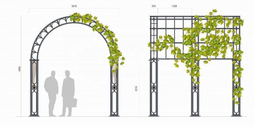 Пергола тип 1