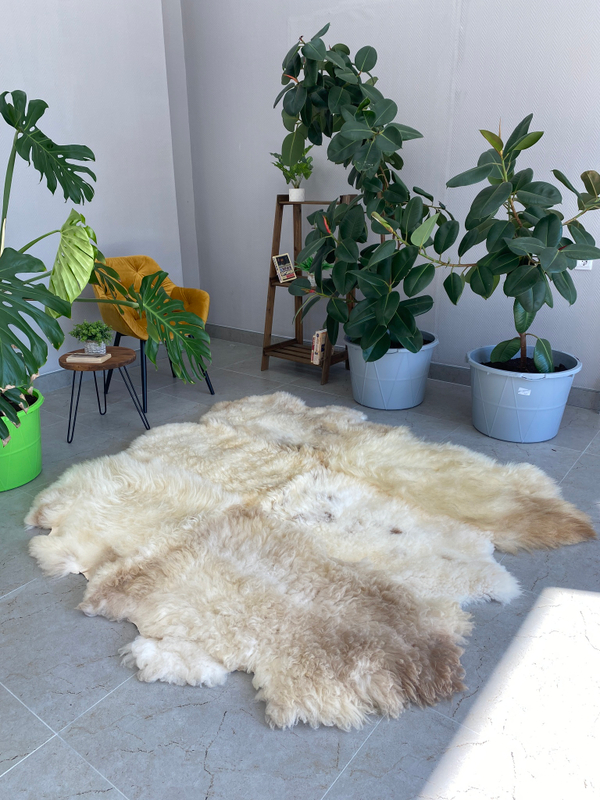 Ковер шкура натуральная овчина Меховой