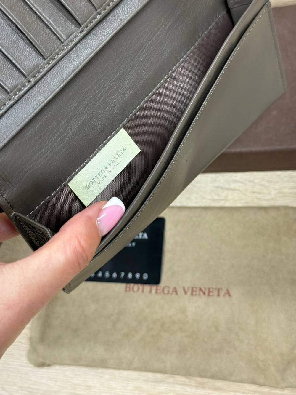 Бумажник Bottega Veneta