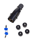 Портативный бензогенератор HUTER DY9500LX-3 - [7,5 кВт / 380V] трехфазный