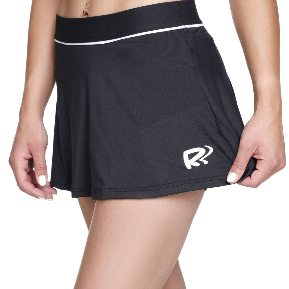 Женская теннисная юбка Racket Roots Teamline Skirt Women - Black