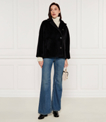 Кожаные ботильоны на каблуке Tommy Hilfiger - черный(FW0FW08112)