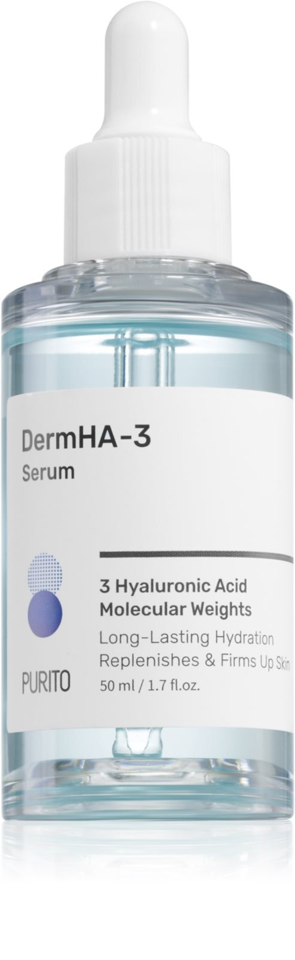 Purito DermHA-3 - увлажняющая сыворотка с гиалуроновой кислотой /   50  ml  / GTIN 8809563100651