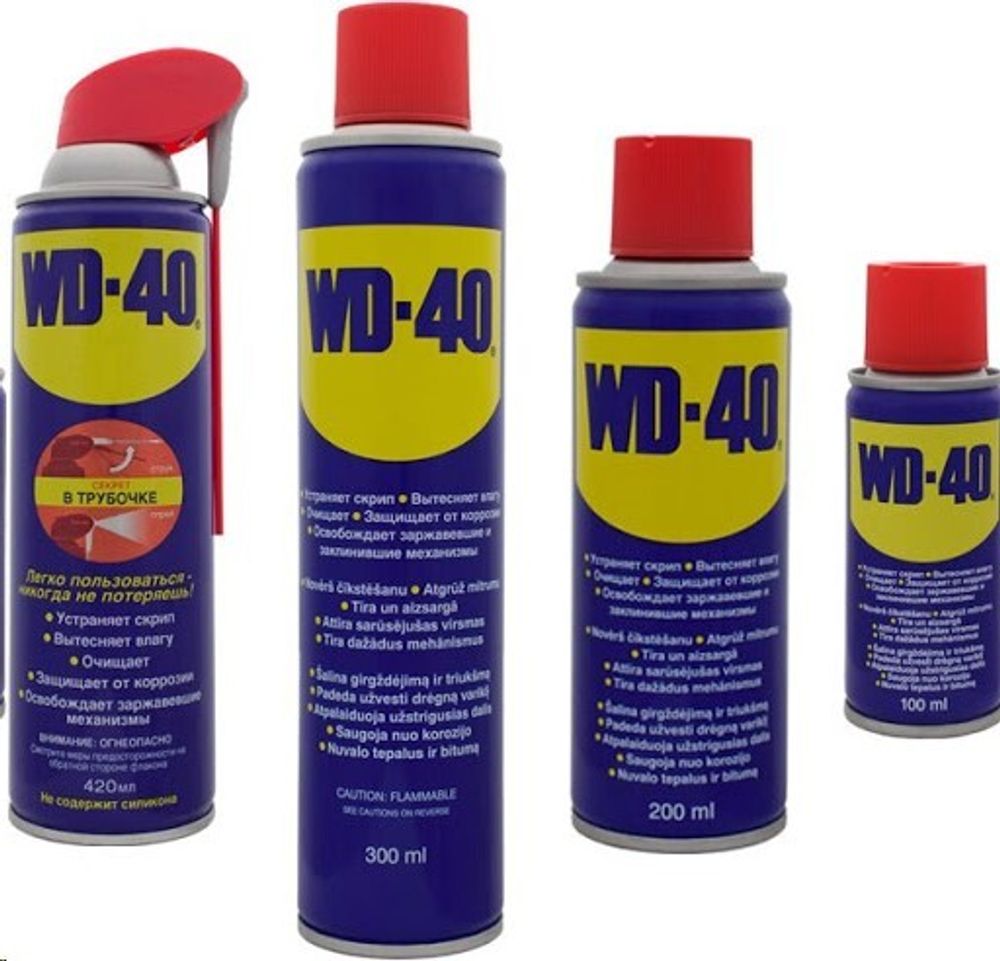 Ключ жидкий /WD-40/ 250 мл проникающая смазка (WD-40)