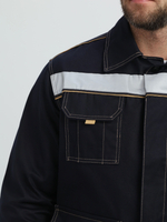 Костюм Троя-2 СОП (тк.Саржа,320) п/к, т.синий/бежевый