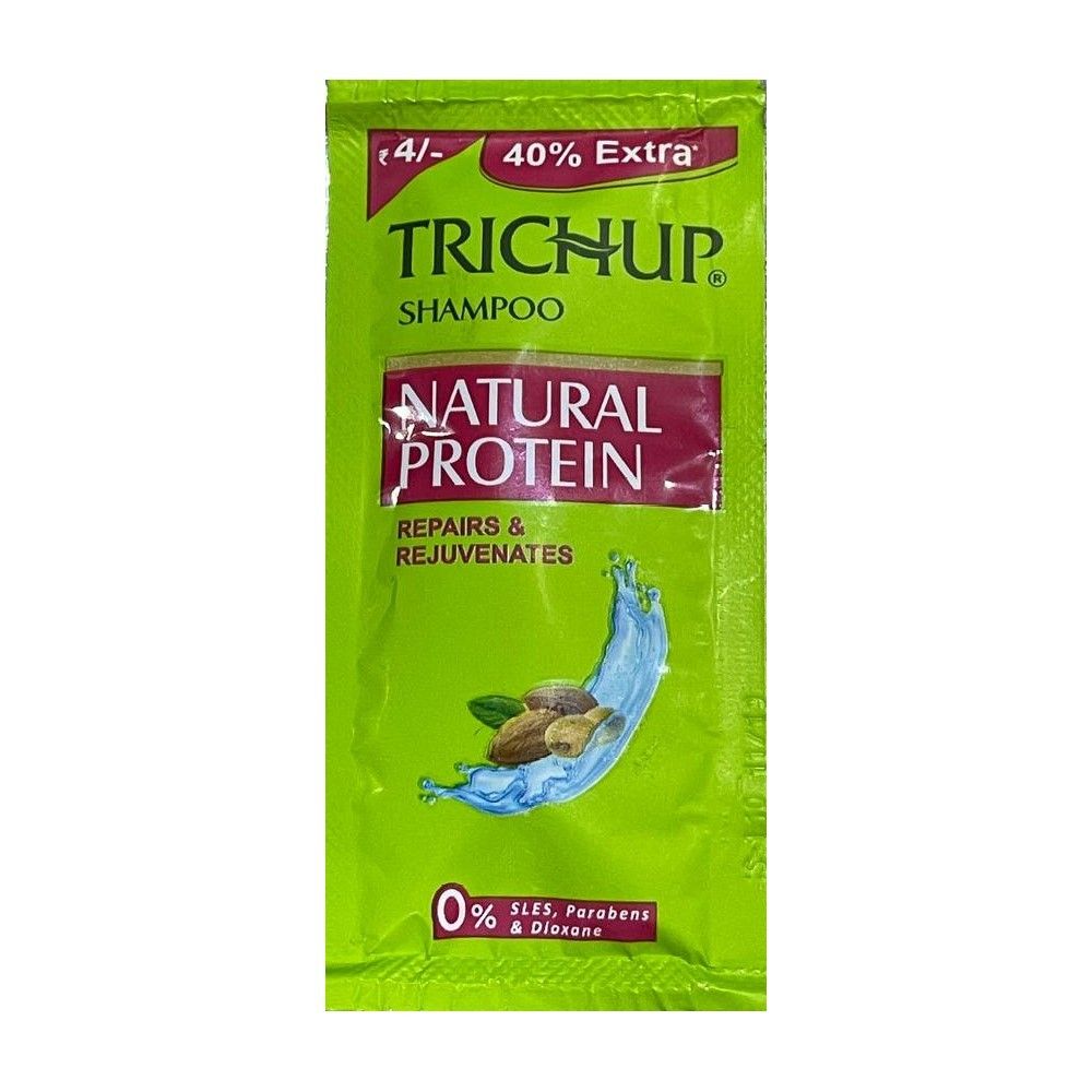 Шампунь Vasu Trichup Natural Protein с натуральным протеином 7 мл