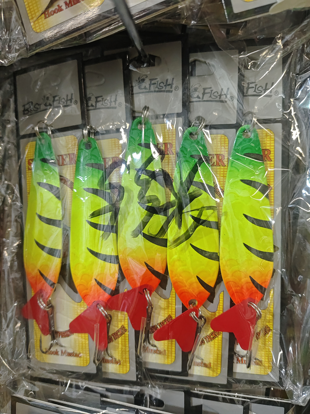 Блесно komandor 25Г 5штук