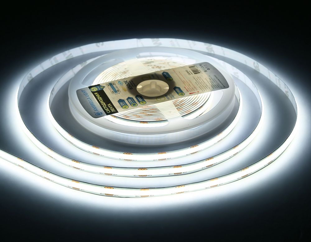 Ambrella Светодиодная лента Ambrella Light GS2603 COB 320Led /10W m/ 12V IP20 6500K 5m LED Strip 12V GS2603