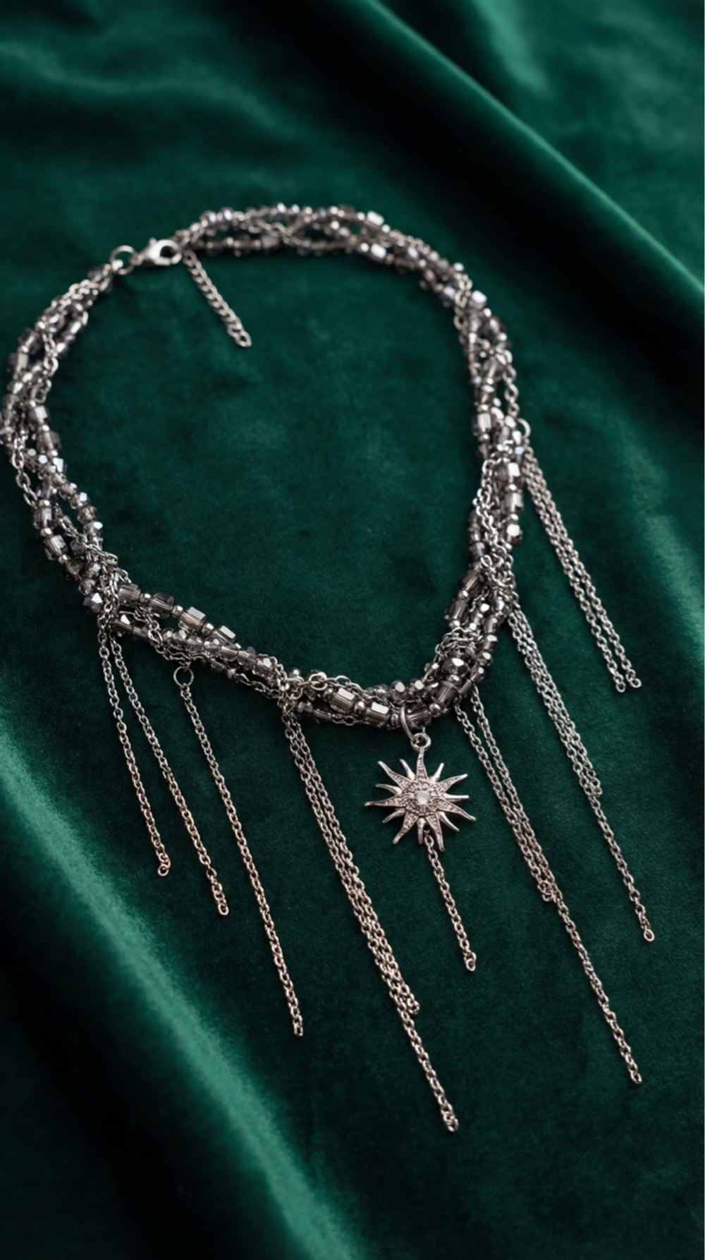 Колье звезда