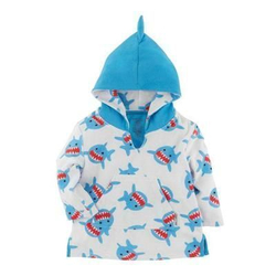 Накидка для детей Zoocchini Акула Шерман (12-24 м)