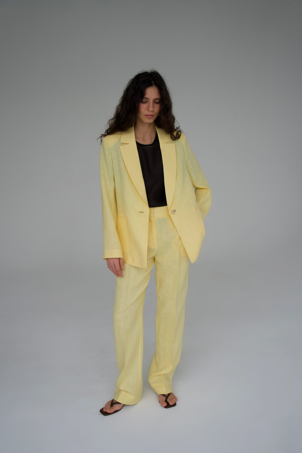 Пиджак Мари изо льна 100%