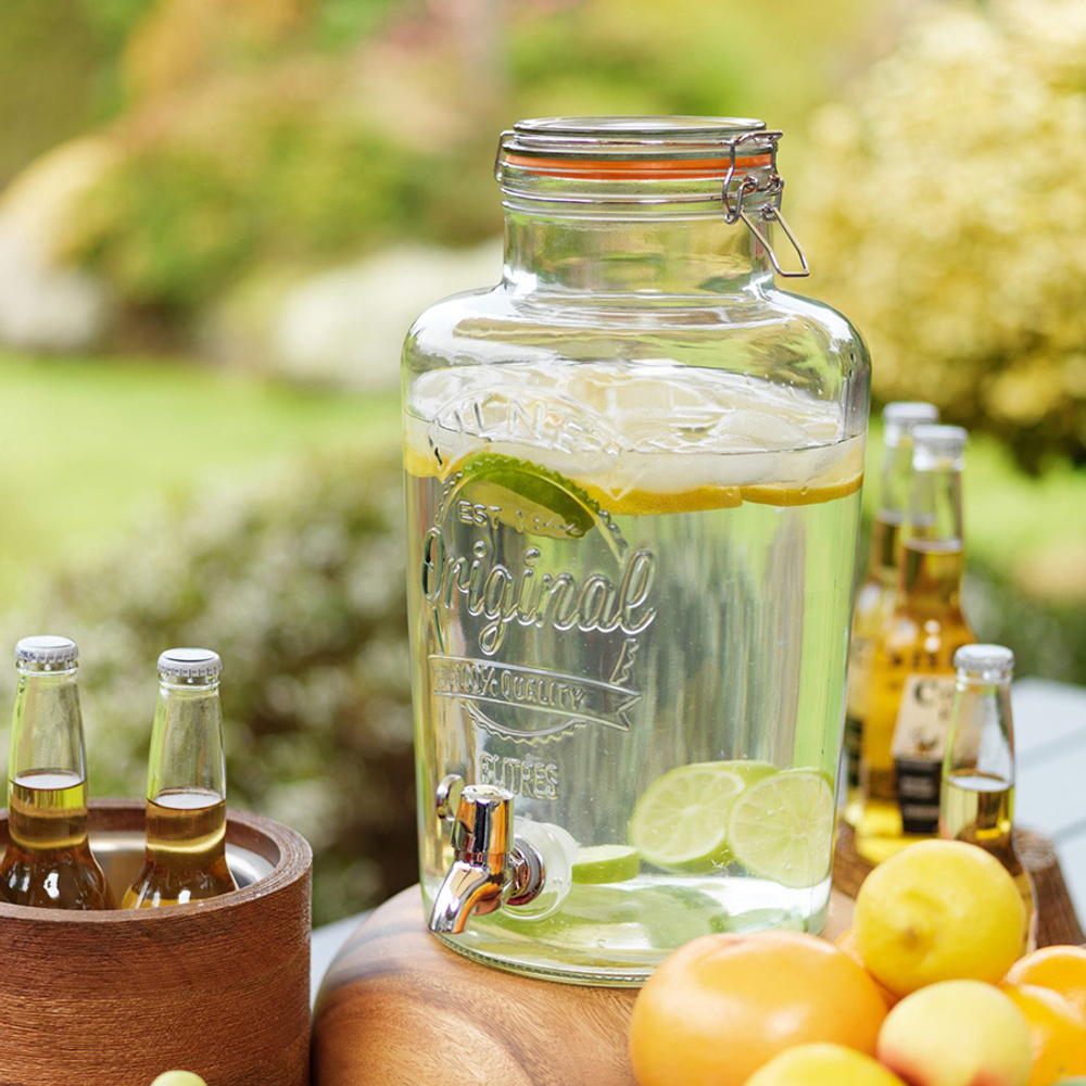 Диспенсер для напитков Clip Top 8 л Kilner