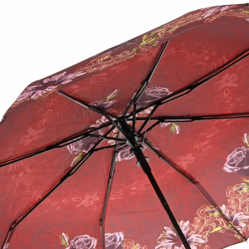 Зонт женский полуавтомат «Ultramarine - Олимпия», цвет микс, 8 спиц, d-100см, длина в слож. виде 30см