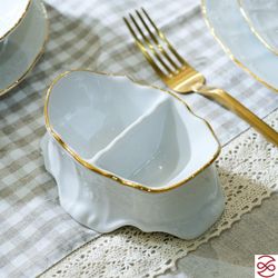 Прибор для специй двойной Bernadotte Белый узор