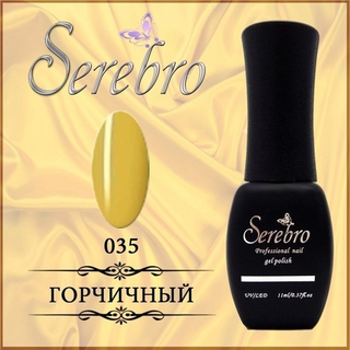 Гель-лак "Serebro" №035, 11 мл