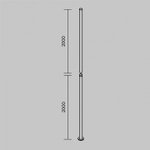 Крепление для фонарного столба Maytoni Pillar O473P-GF