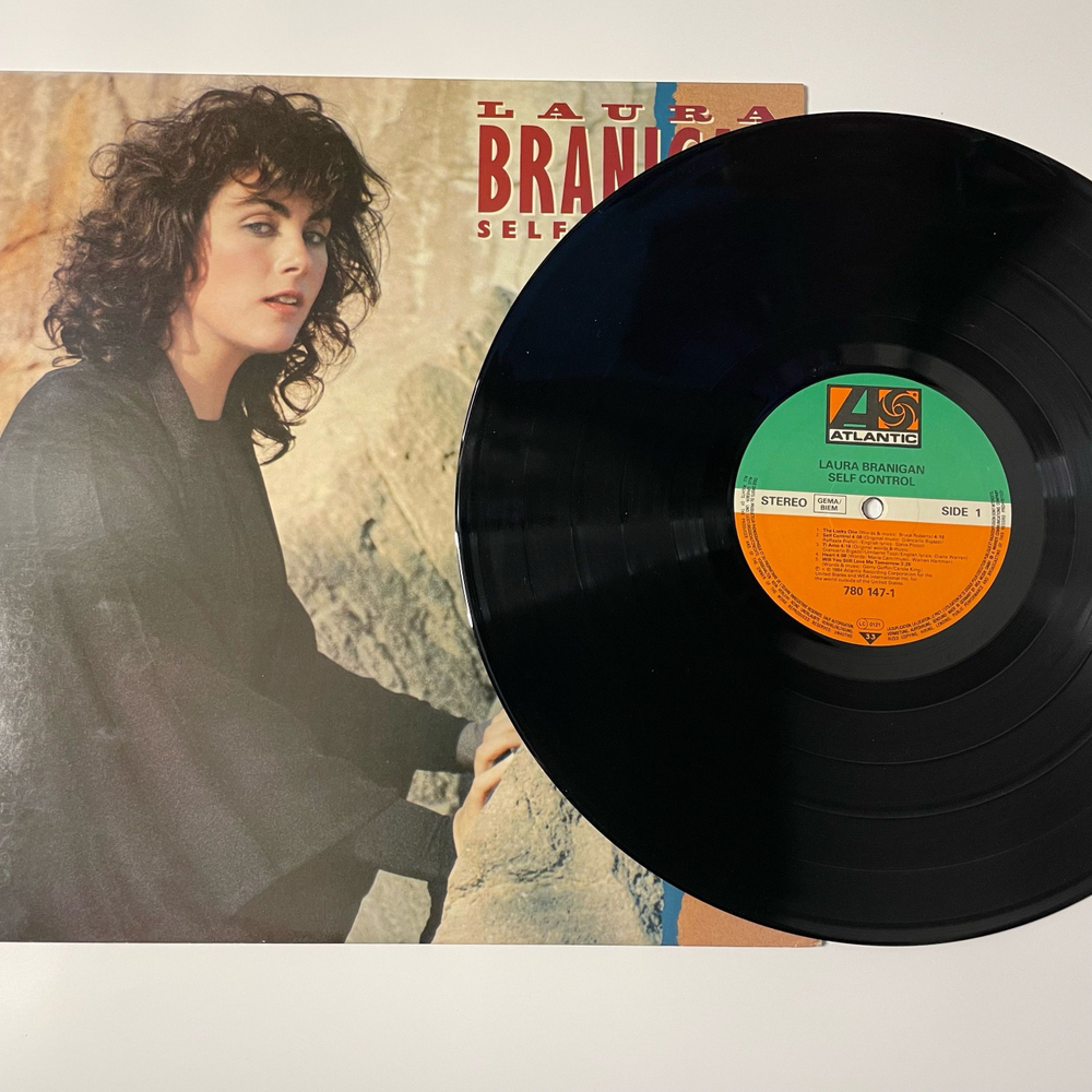 Винтажная виниловая пластинка LP Laura Branigan Self Control (Германия 1984)