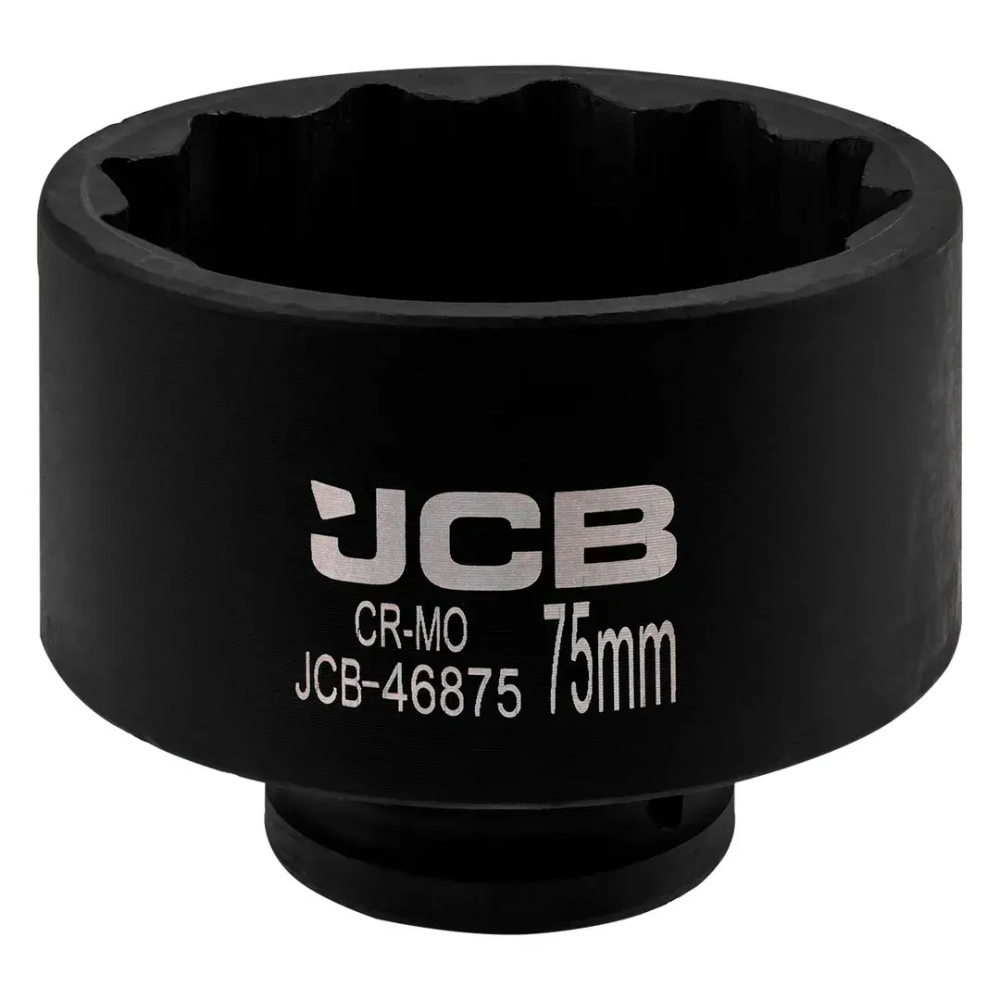 Головка ударная 3/4'', 75мм (12гр.) JCB JCB-46875