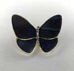 Брошка, брошь перламутровая "Бабочка"