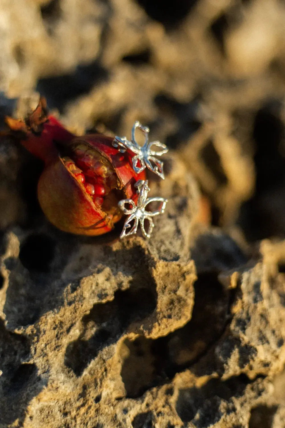 Пусеты Цветы