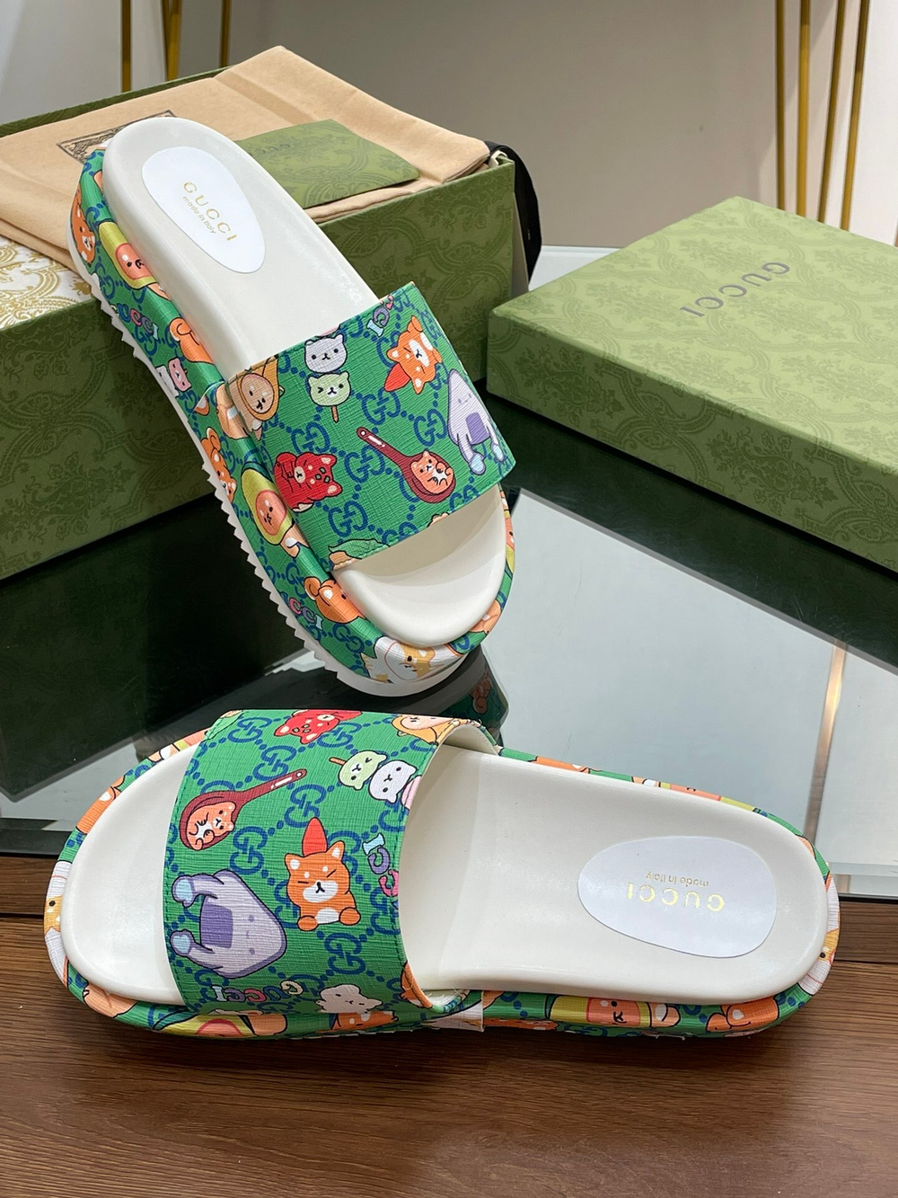 Gucci Platform Slide Sandal