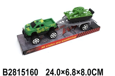 Джип ин.+прицеп с танком, ПК 102-4