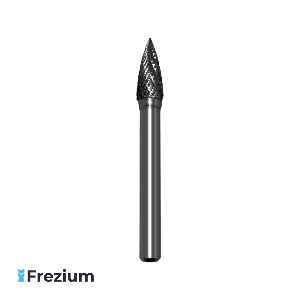 Борфреза по металлу "IMCO" (9.5x6x19x63; SG-3M) Борфреза по металлу "IMCO" (9.5x6x19x63; SG-3M)