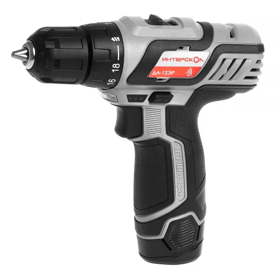 Аккумуляторная дрель-шуруповерт "ИНТЕРСКОЛ" ДА-12ЭР 434.2.2.20