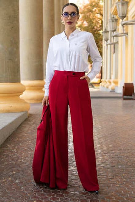 Брюки Брайн (бордо) Б14107-33М LT Collection