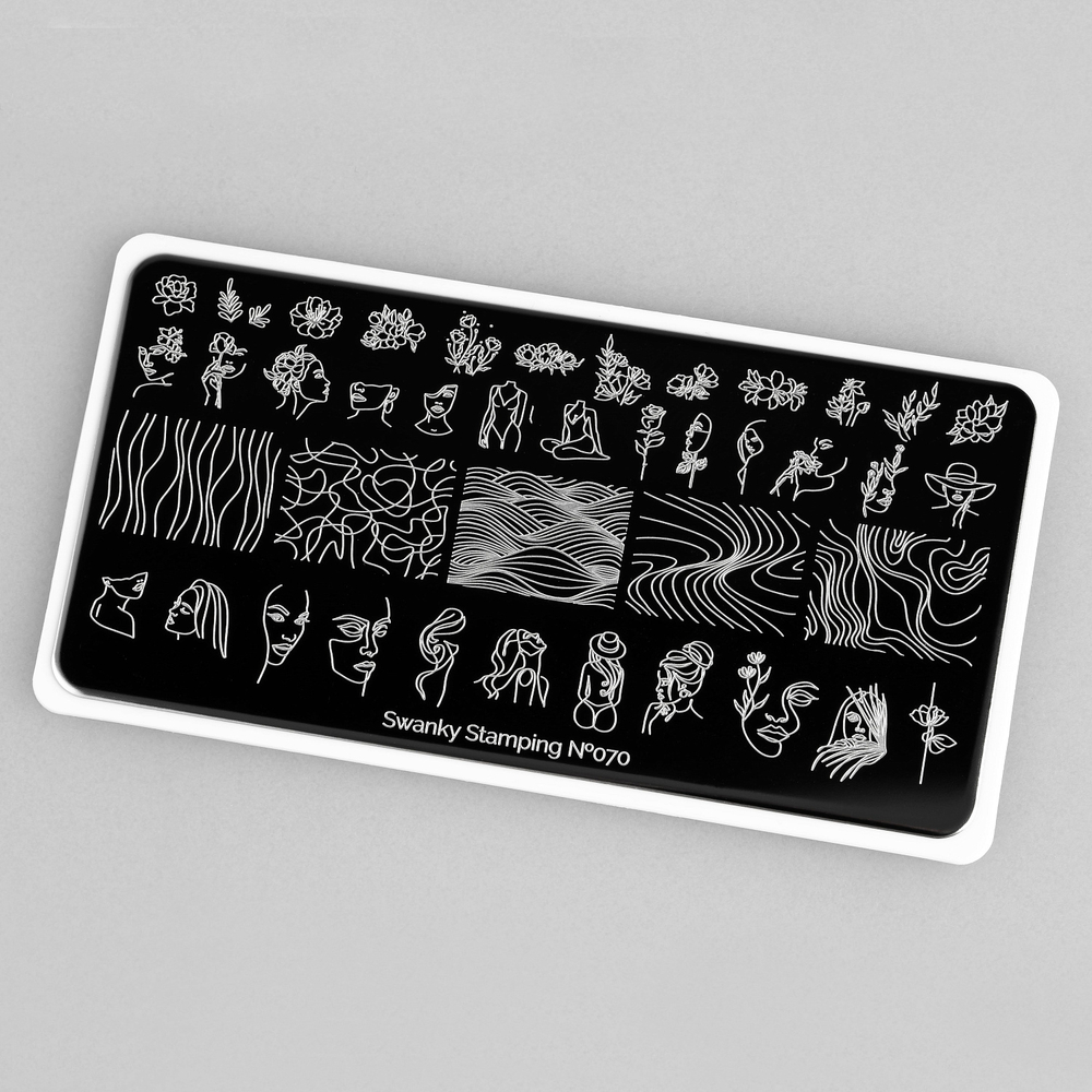 Swanky Stamping Пластина для стемпинга 070