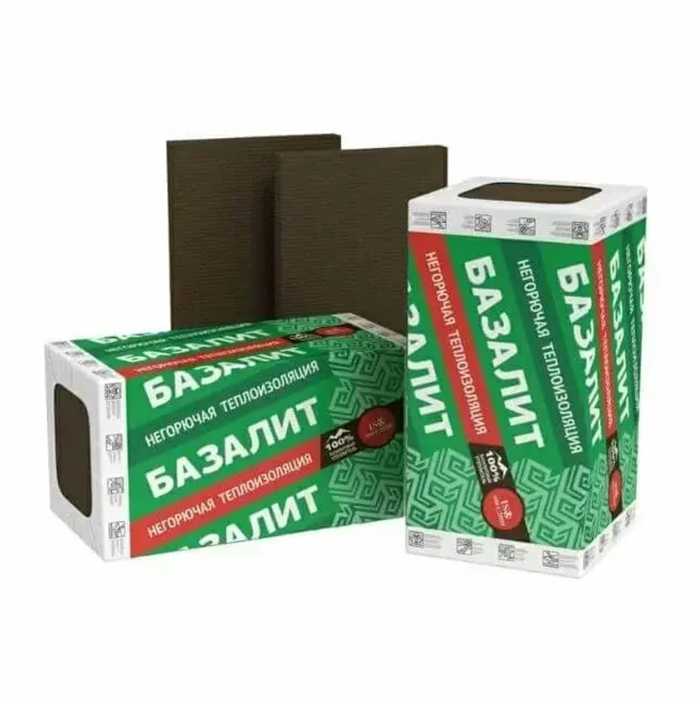Плиты минераловатные БАЗАЛИТ Л-30 (8 плит, без поддона) 1200х600х50 мм