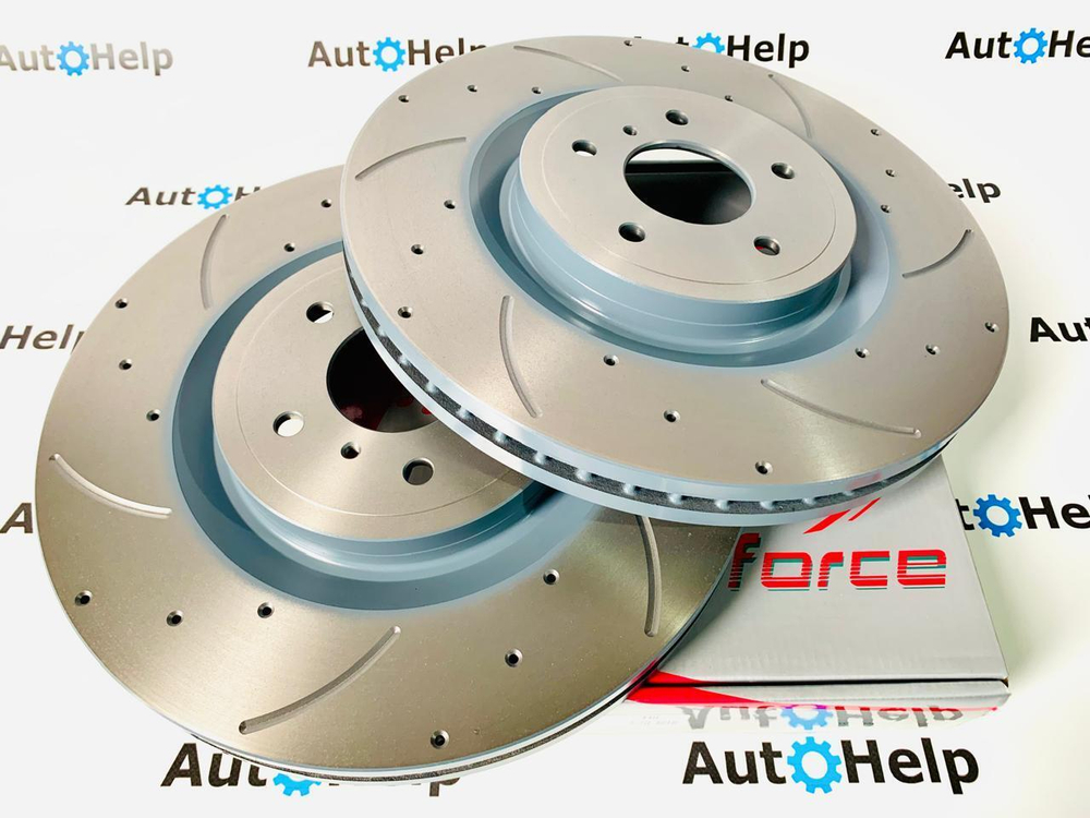 Диск тормозной перфорированный G-Brake GFR-21011R передний правый 355mm