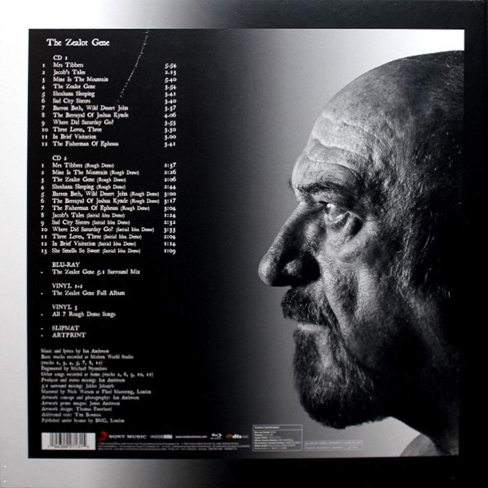 Jethro Tull / The Zealot Gene (Limited Deluxe Edition)(3LP+2CD+Blu-ray)